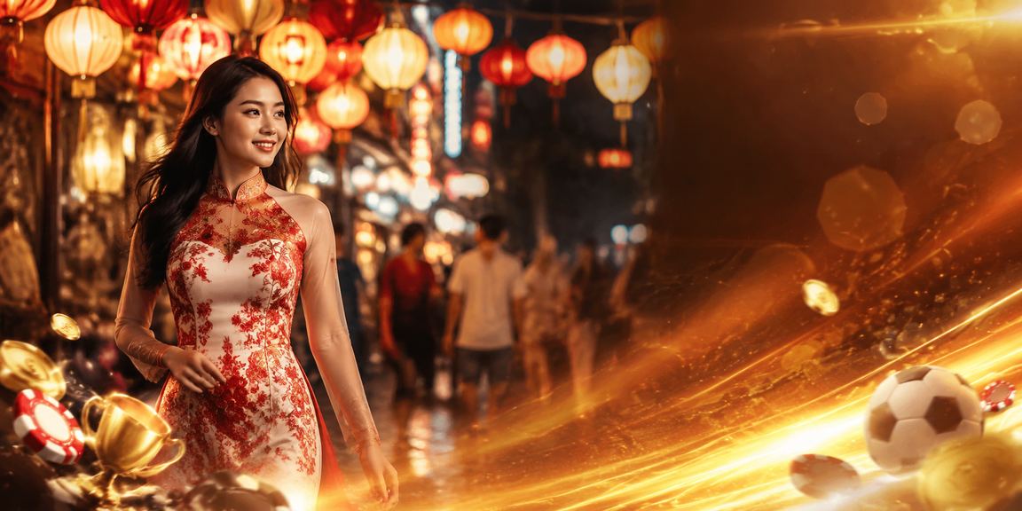 Người chơi tại chợ đêm Hà Nội thử nghiệm trò chơi bài trực tuyến qua điện thoại