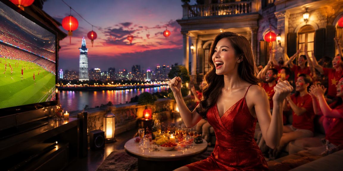Không khí lễ hội Sài Gòn và người dùng nạp tiền thưởng qua điện thoại di động